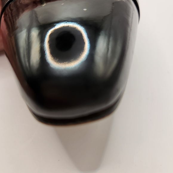 Vintage Etienne Aigner Marietta Black Leather 3" Pump Heels Size 8 Made in Spain - Picture 10 of 10